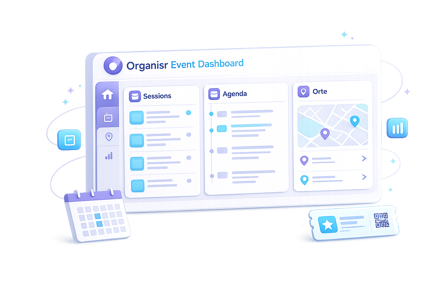AI Agenda Builder AI Agenda Builder Illustration